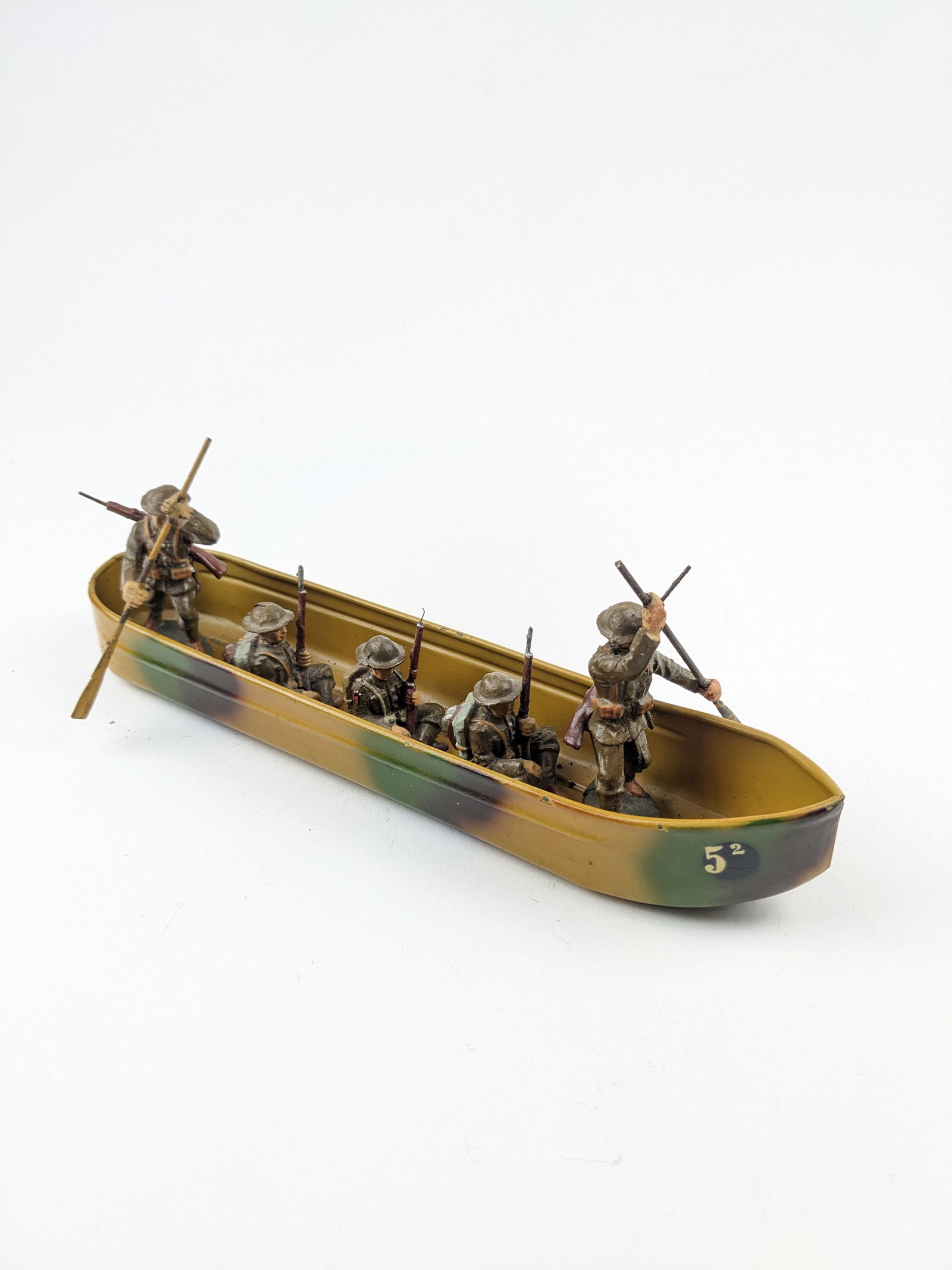 Elastolin American WWI Pontoon Boat 7cm (1 of 1)