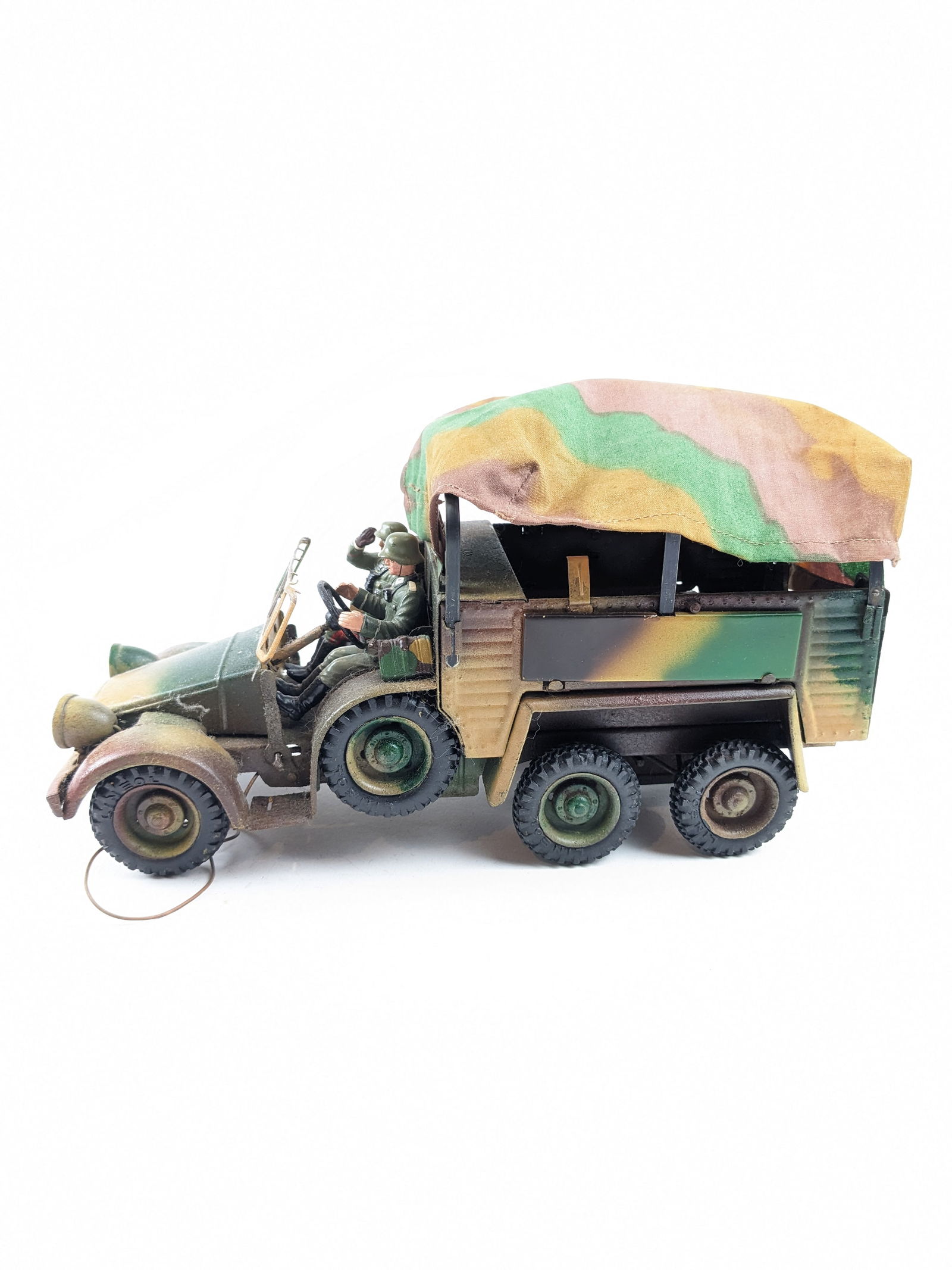Lineol German Camo Covered Truck (1 of 1)
