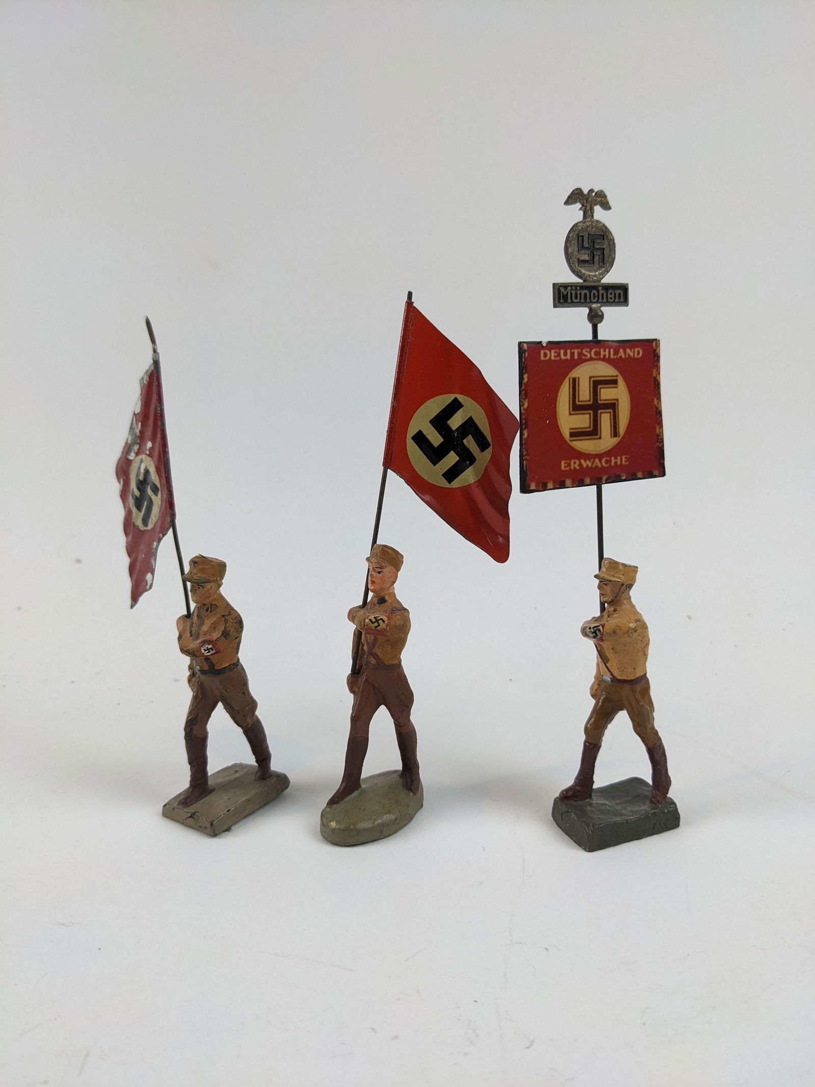 Unknown Maker German SA Flagbearers 6.5cm (1 of 1)