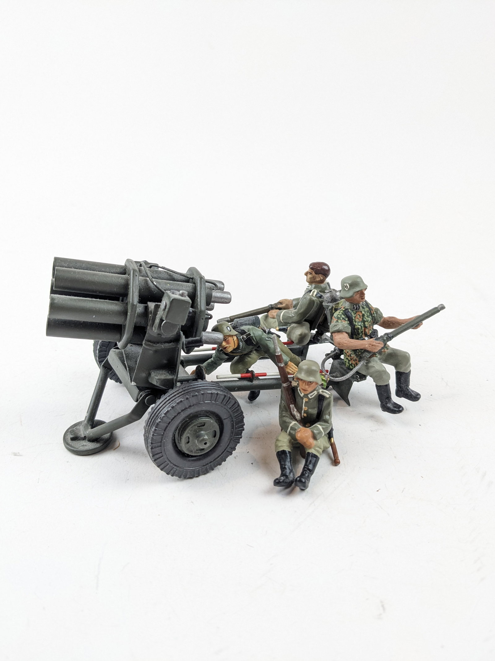 SD Metal German Rocket Launcher: 5 Pieces Condition Excellent No Box 5x3