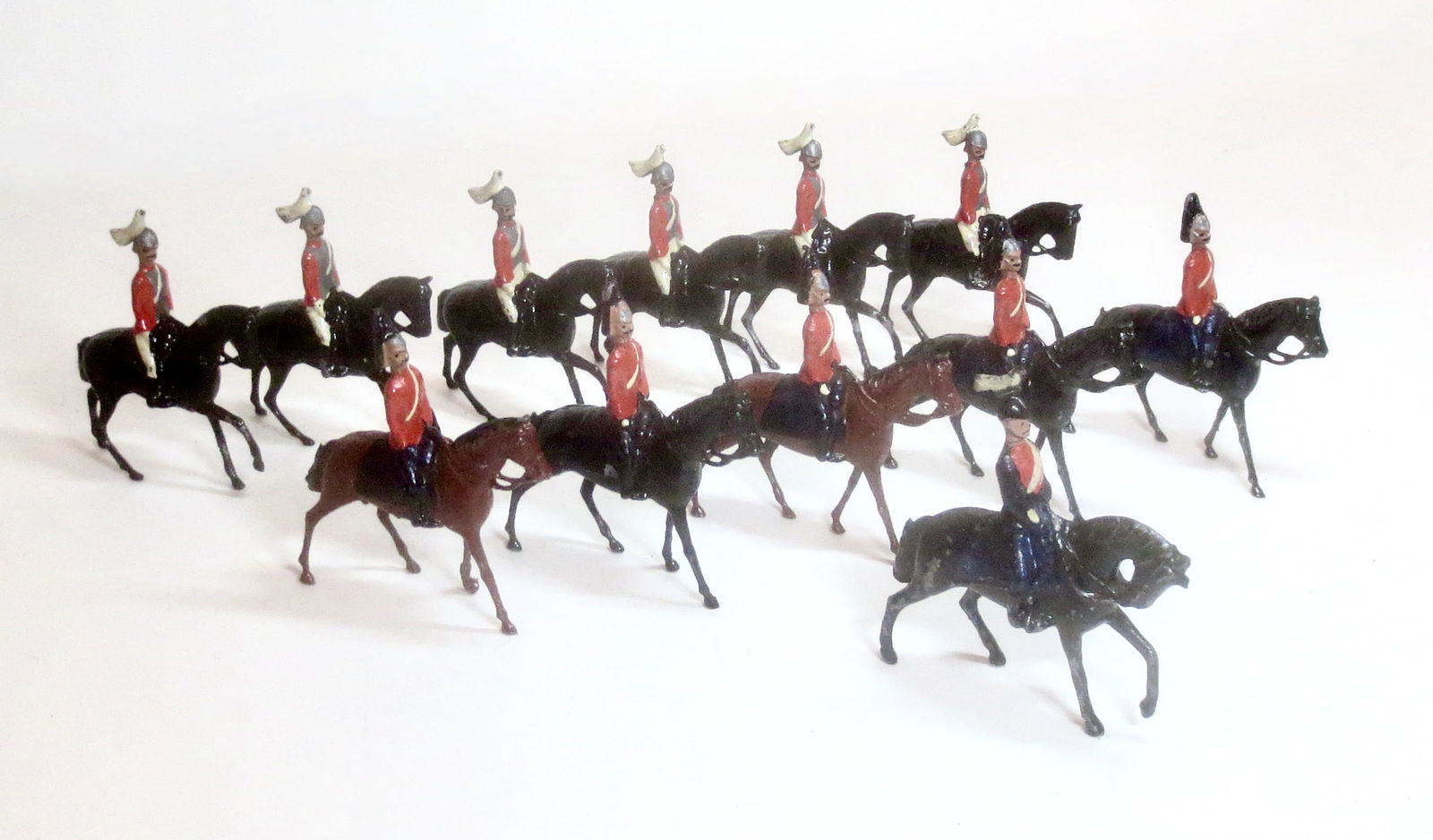 Britains Assorted 2nd Grade Cavalry Types (1 of 1)