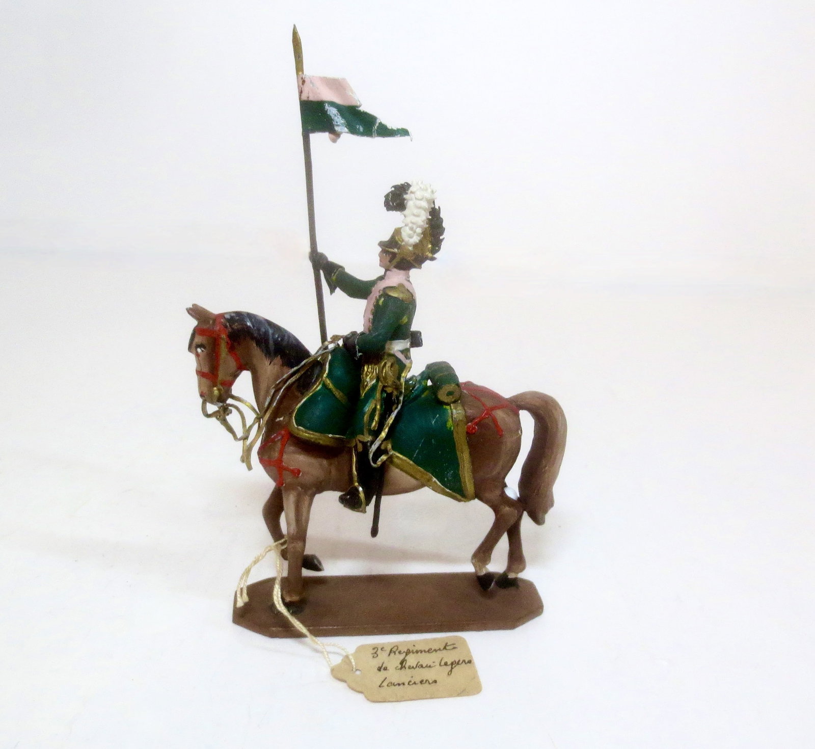 Ballada 3rd Regiment de Chevau Legers: Good condition. Original tag. Some paint loss (mainly on lance pennant). Unboxed.