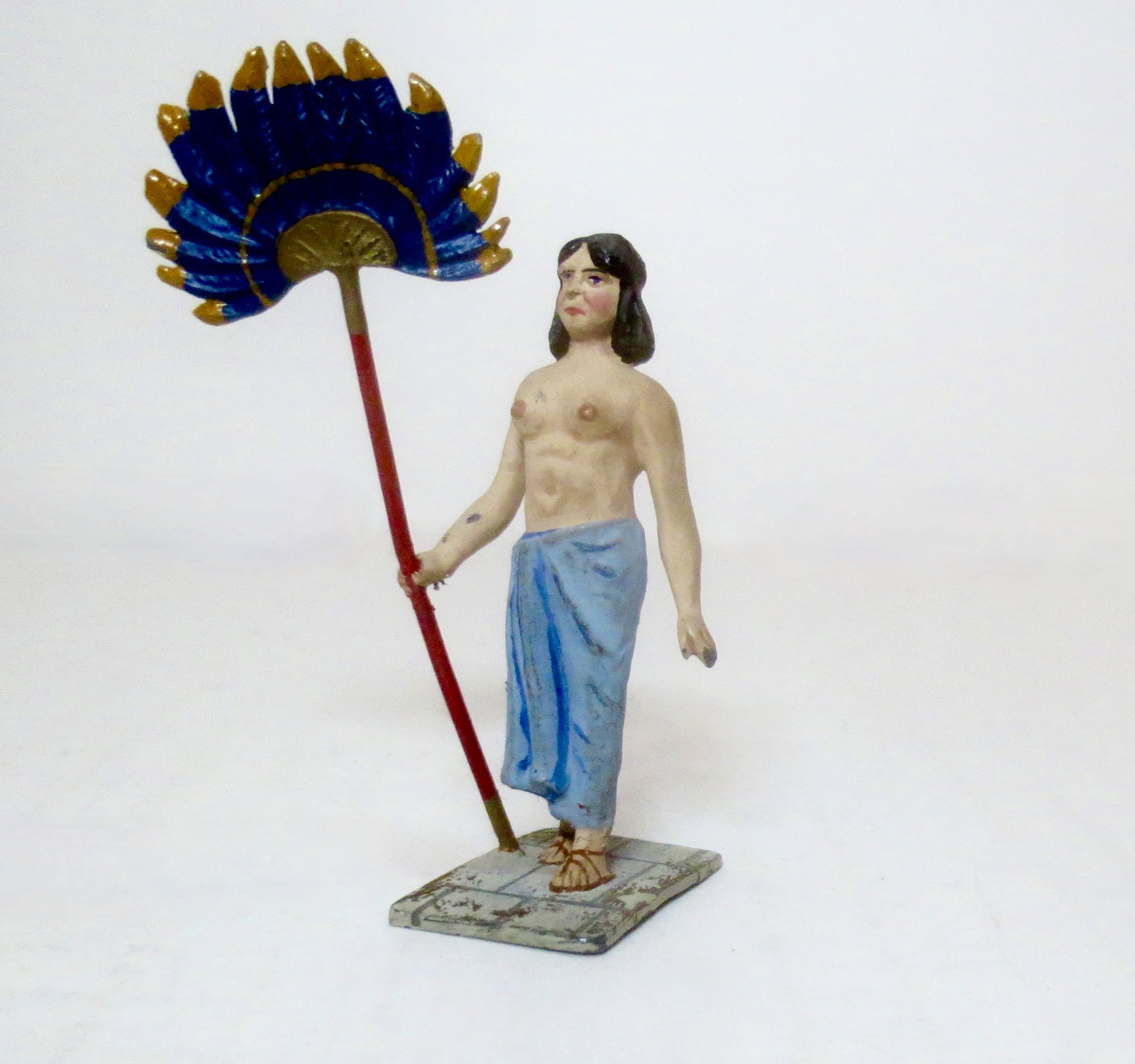 Courtenay RARE Egyptian Fan Bearer: 45mm tall. Excellent condition. Unboxed.
