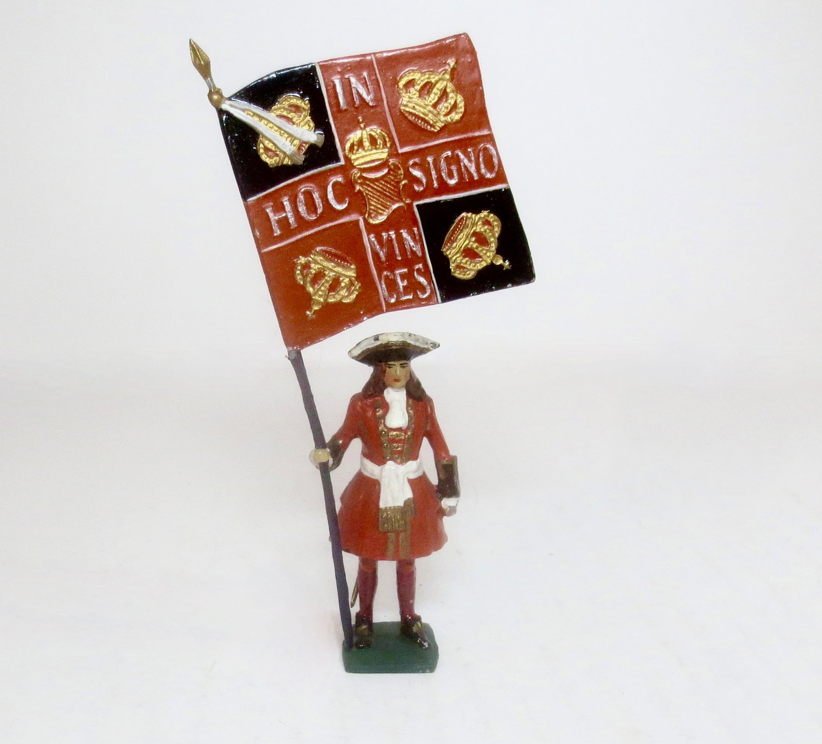 RARE Vertunni Swiss Flag Bearer: 18th Century, Dillon Regiment. Pristine condition. Unboxed