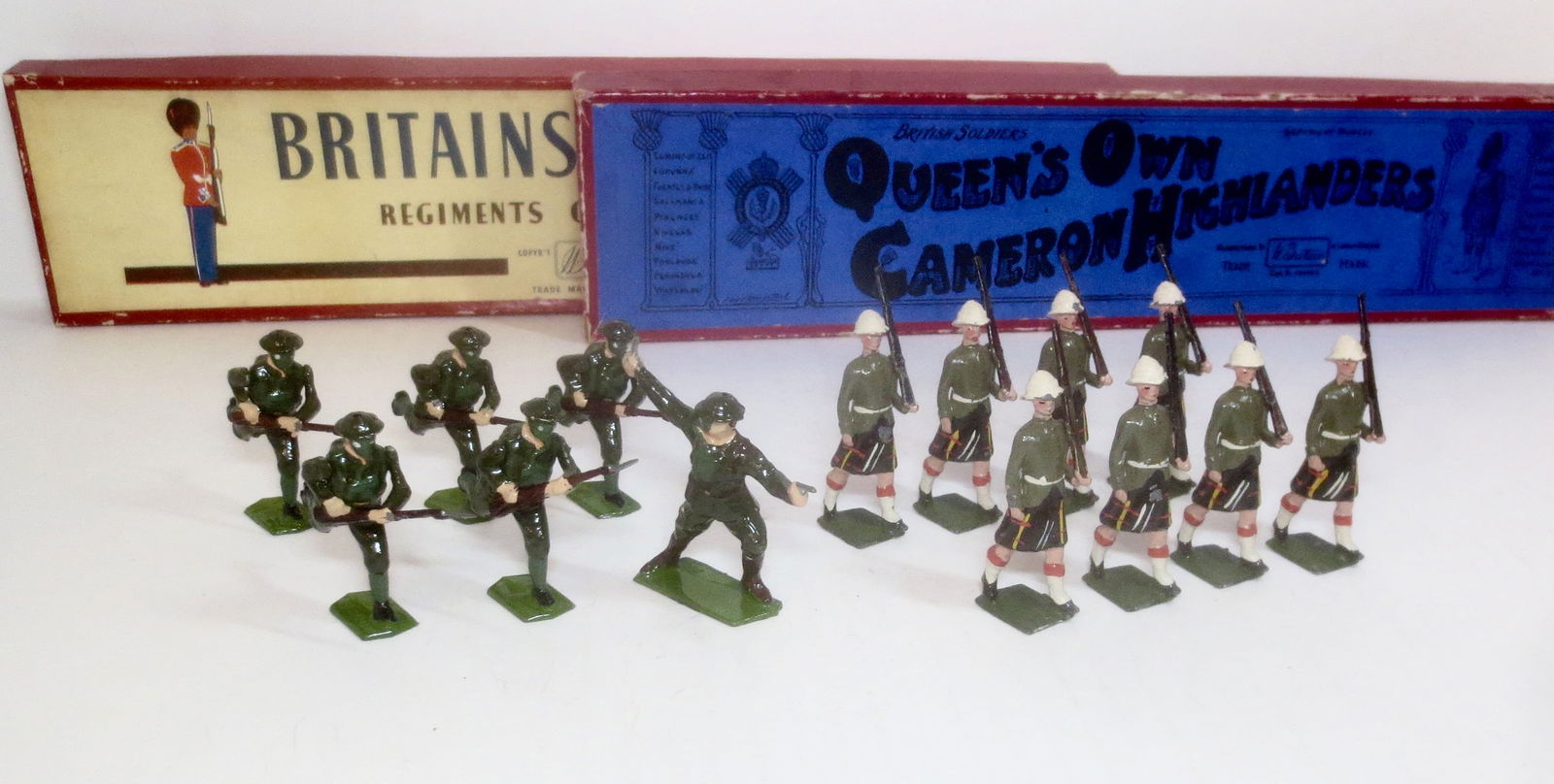 Britains #1613 British Infantry in Action (1 of 1)