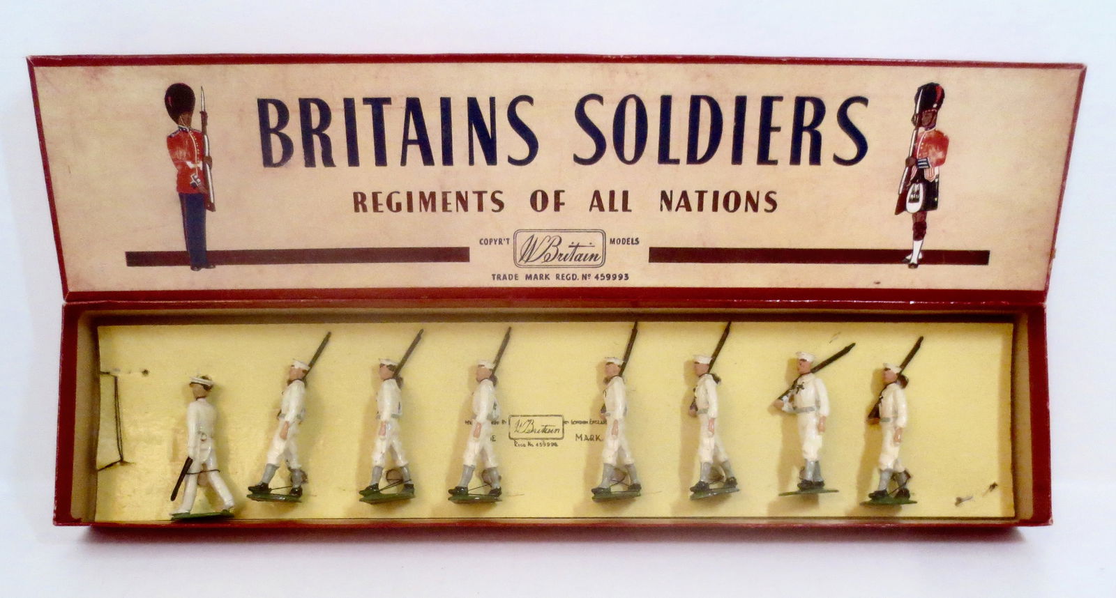 Britains #1253 U.S. Navy Whitejackets (1 of 1)