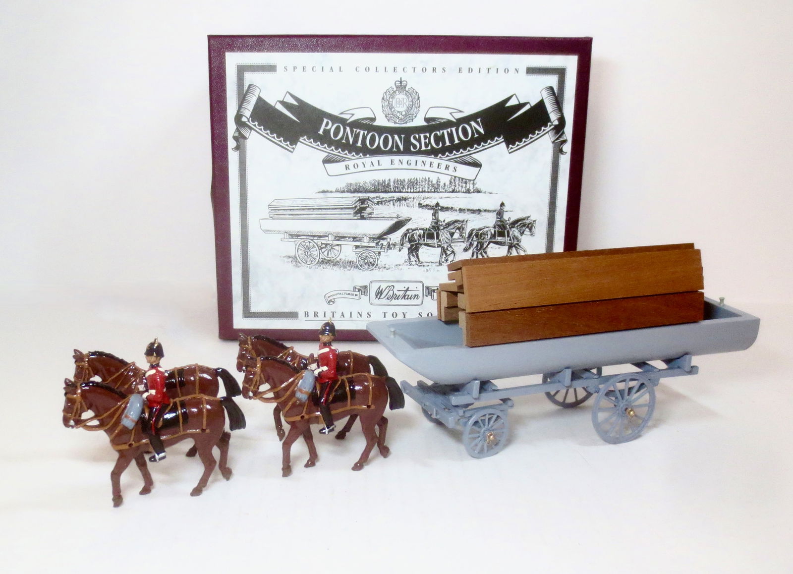 Britains #5962 Royal Engineers Pontoon Section (1 of 1)