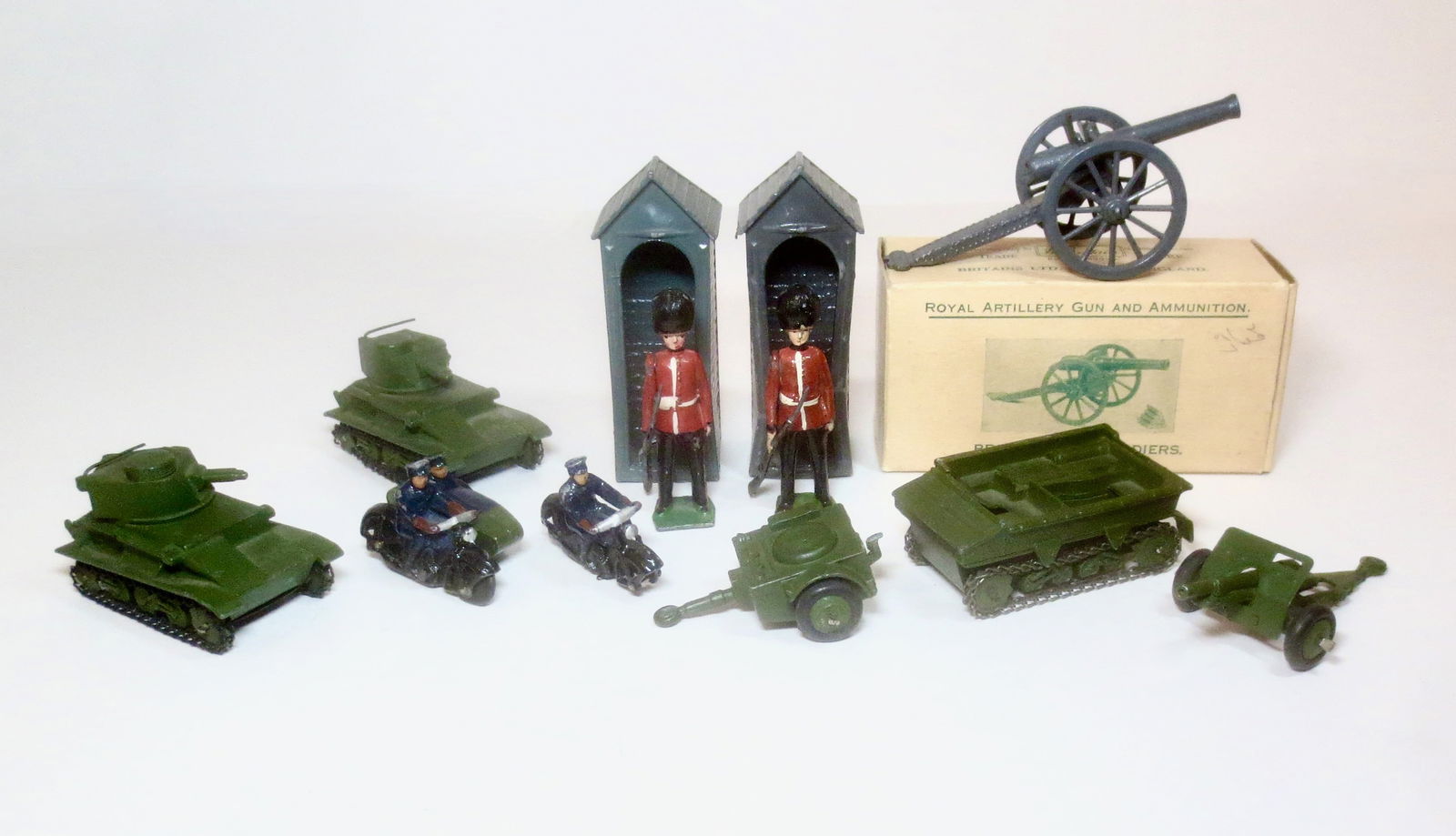 Britains & Dinky Military Assortment (1 of 1)