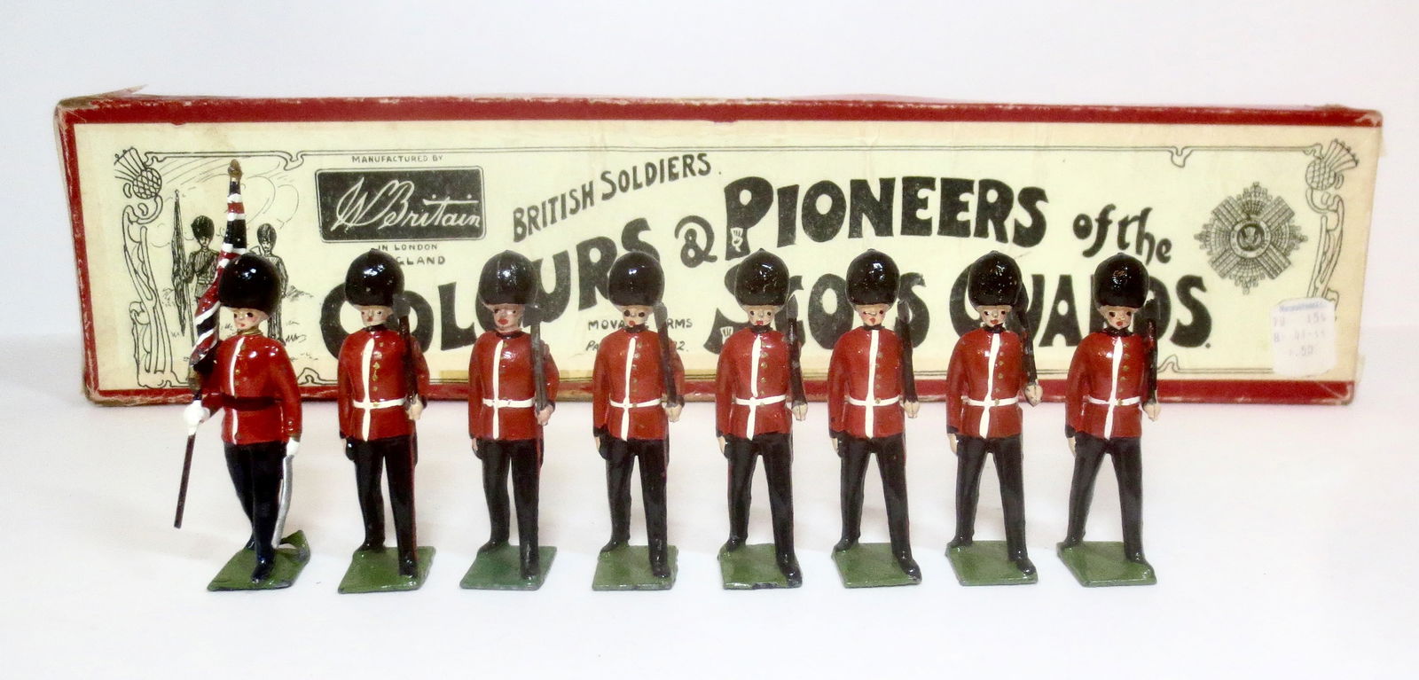 Britains #82 Scots Guards Colours & Pioneers (1 of 1)