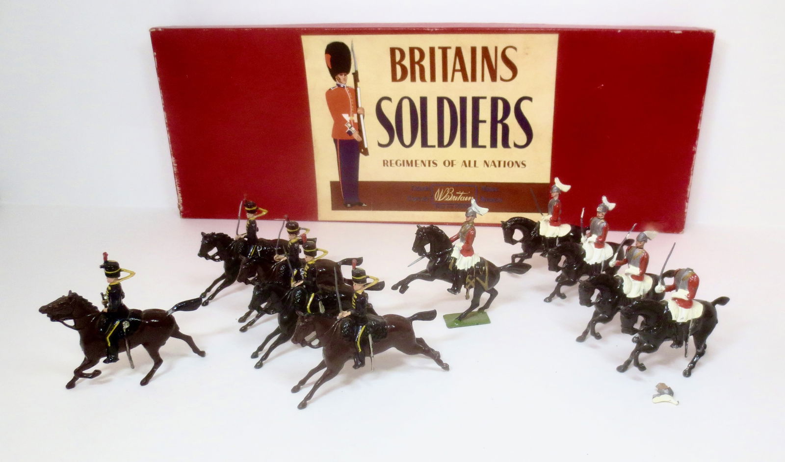 Britains #50 The Life Guards & 4th Hussars (1 of 1)