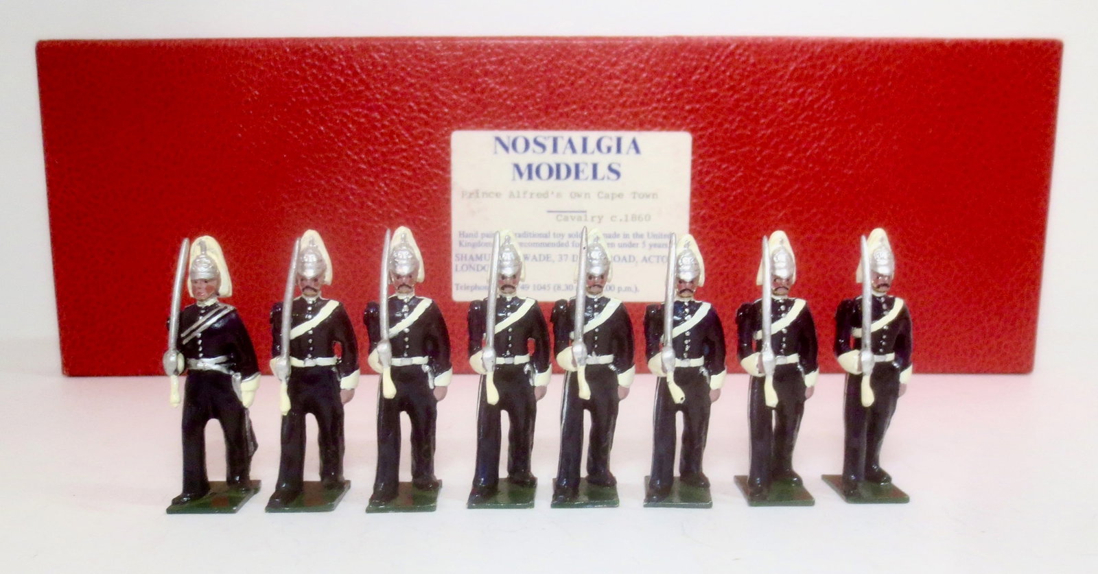 Nostalgia #319 Capetown Cavalry of 1910: 8 pieces. Mint to near mint condition. Box excellent.