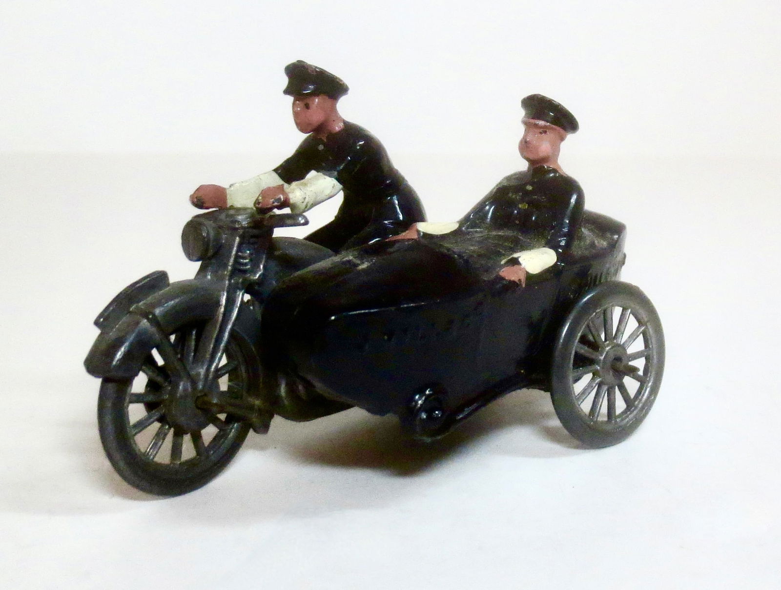 Johillco Police Motorcycle & Side Car (1 of 1)