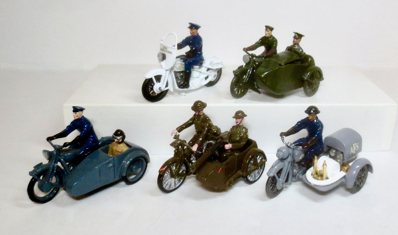 Assorted Military & Police Motorcycles (1 of 1)
