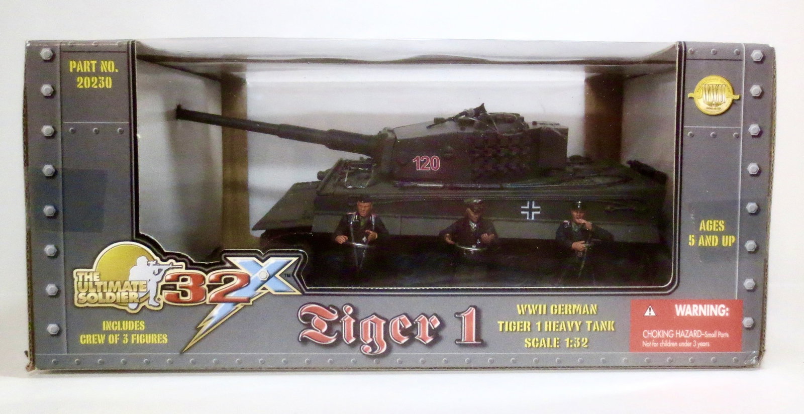 The Ultimate Soldier Tiger I Heavy Tank: 4 pieces. Mint condition. Box excellent.