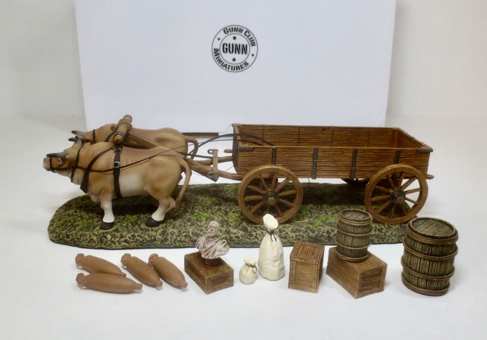 Thomas Gunn #071A Roman Ox Cart (1 of 1)