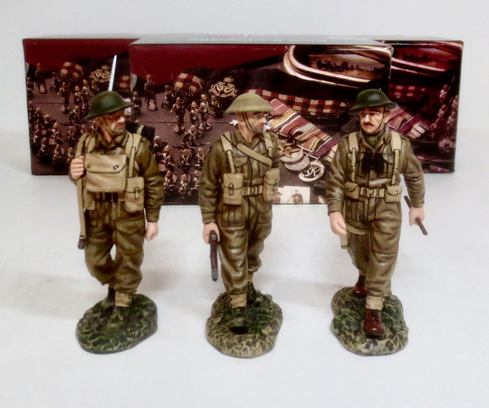 King & Country British Tommies With Officer (1 of 1)