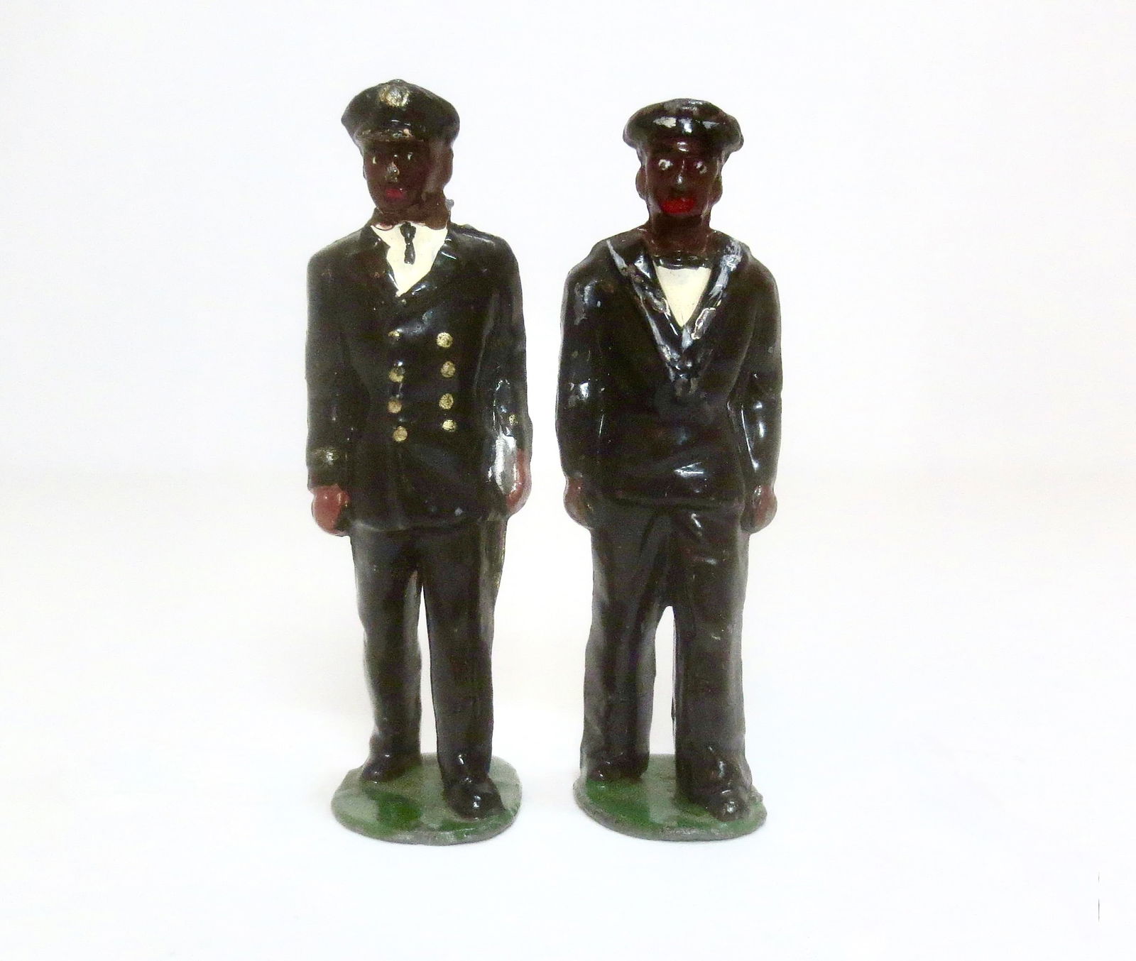 Timpo RARE African American U.S. Navy Figures (1 of 1)