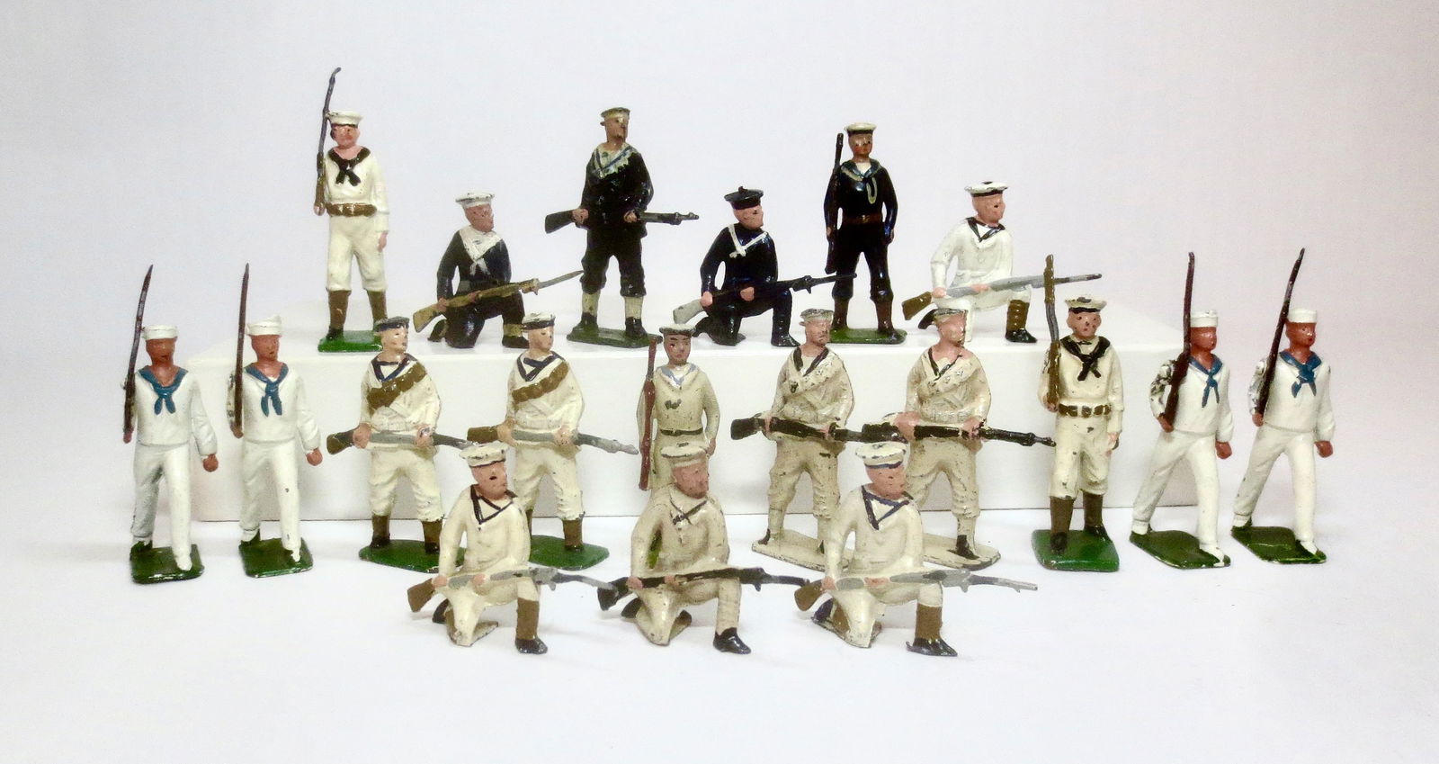 Assorted British Hollowcast Navy Types (1 of 1)