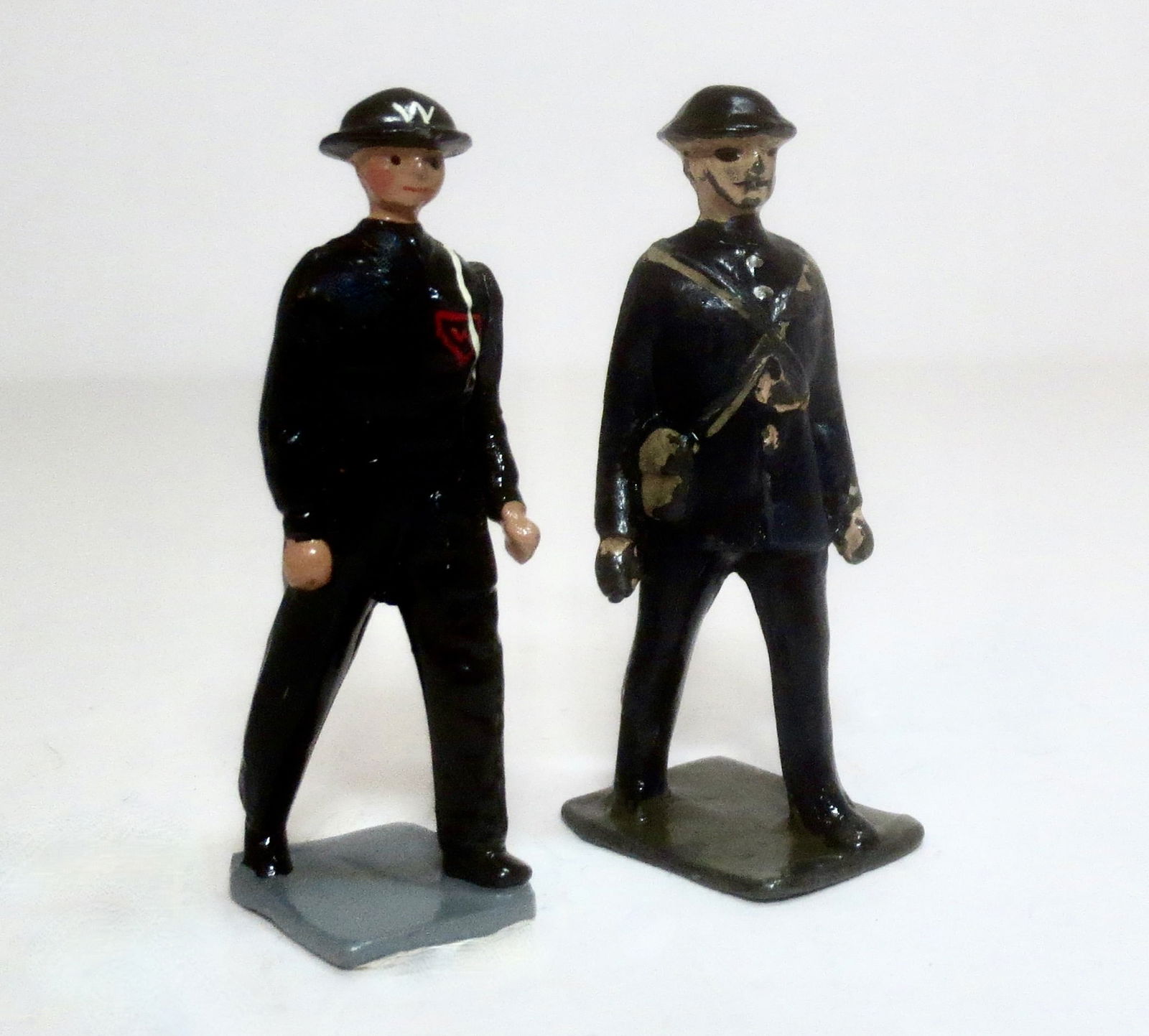 Britains & Johillco RARE Air Raid Wardens (1 of 1)
