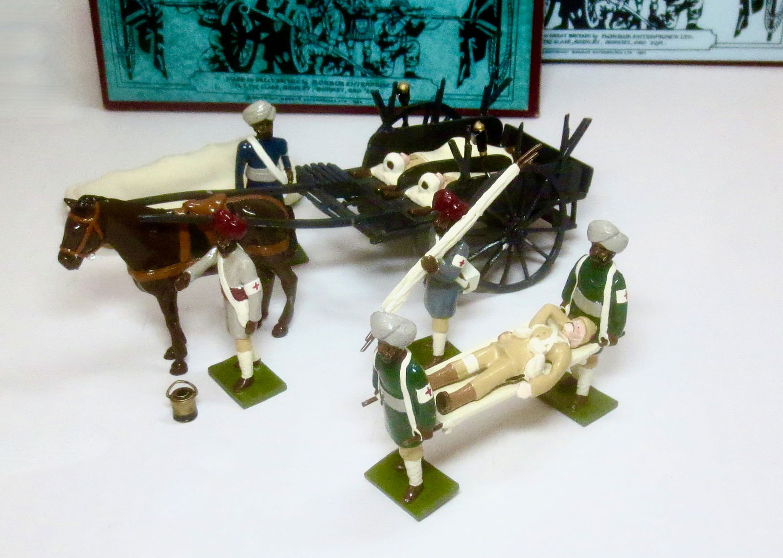 Steadfast Indian Medics With Wounded Sets (1 of 1)