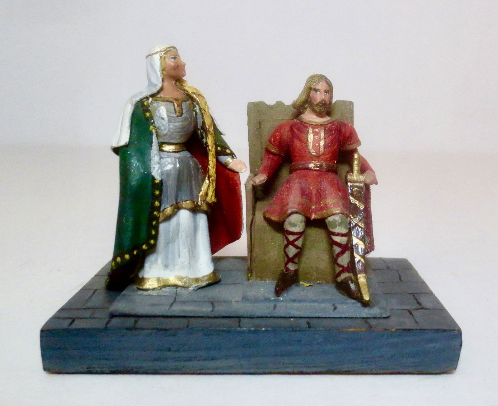 F. Ping Earl Leofric Of Mercia & His Wife "Lady G (1 of 1)