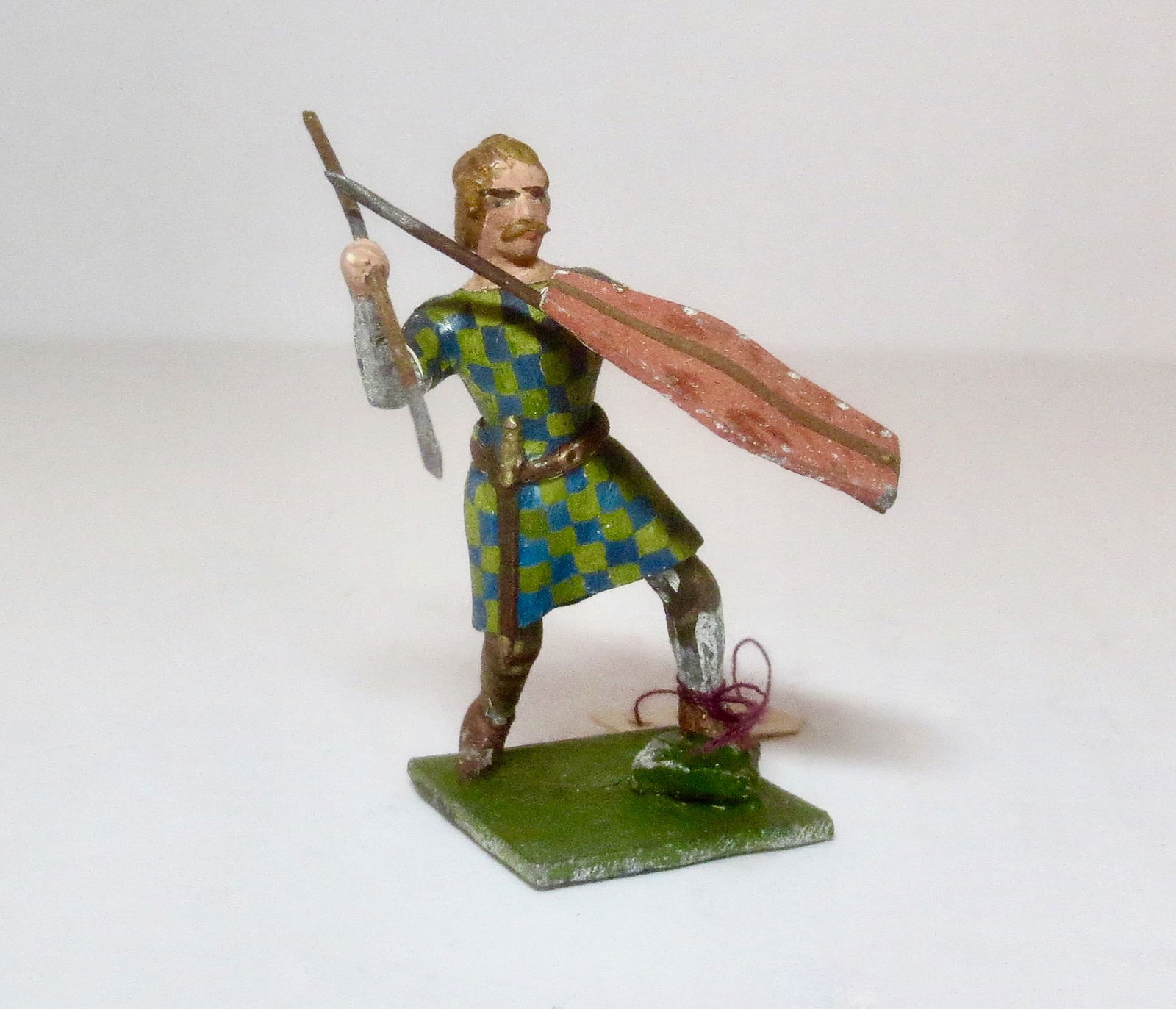F. Ping Spearman with Shield (1 of 1)