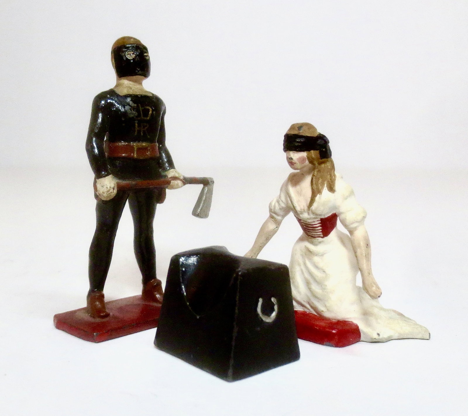 R. Courtenay The Execution of Lady Jane Grey: Includes Executioner, Lady Jane, and Chopping Block. Excellent to very good condition.