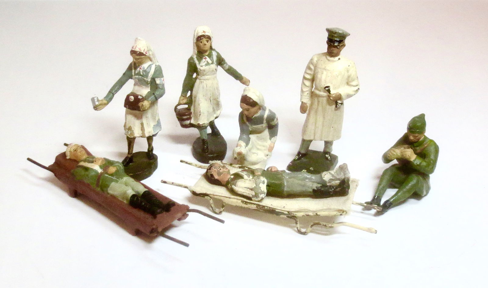 Composition Nurses, Doctor & Wounded (1 of 1)