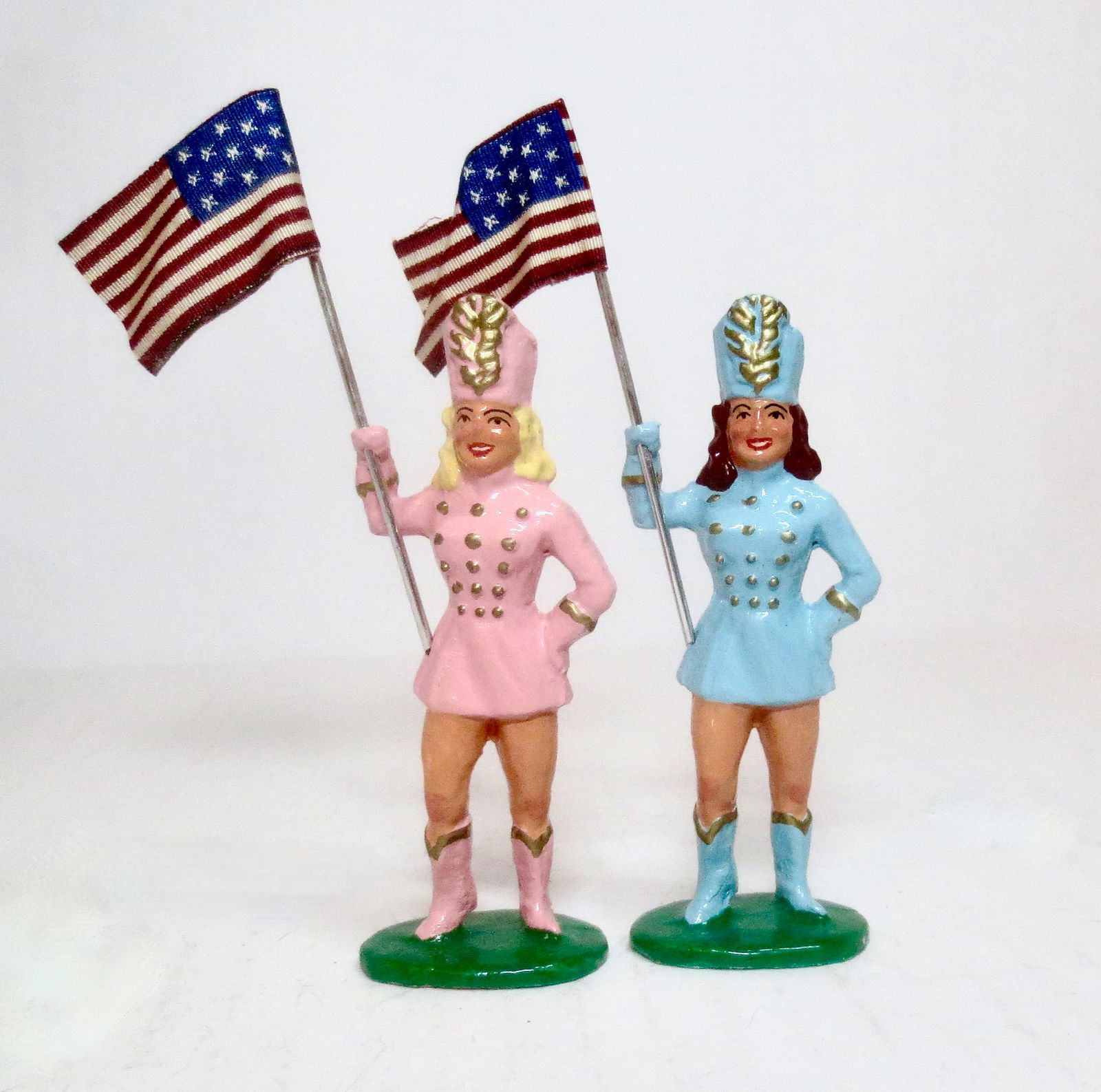 Eccles Majorettes with United States Flags (1 of 1)