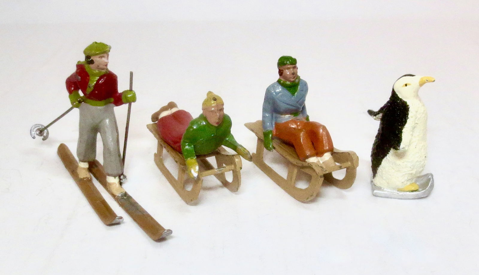 French Hollowcast Winter Sports Figures (1 of 1)