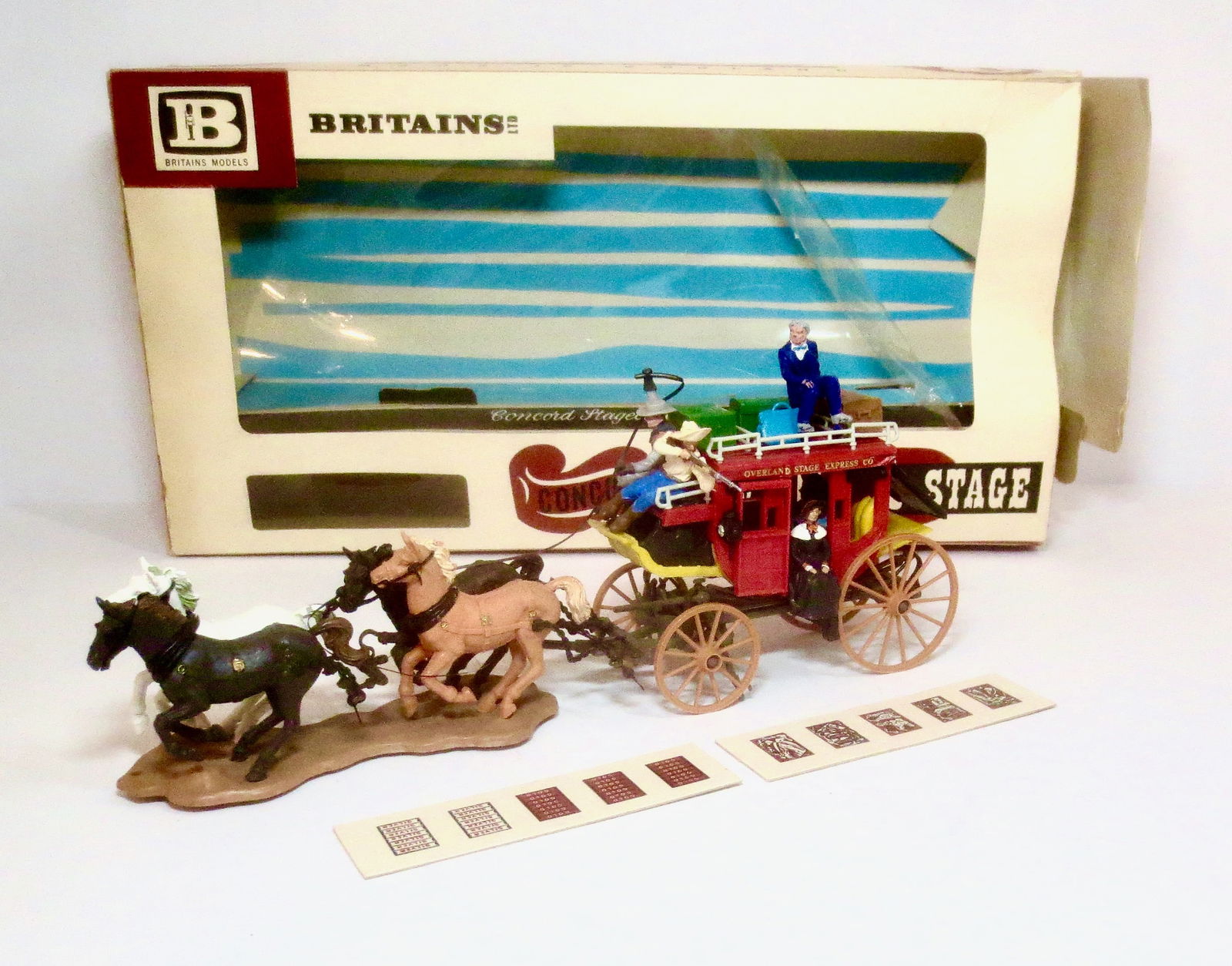 Britains #7615 Concord Overland Stage Coach (1 of 1)