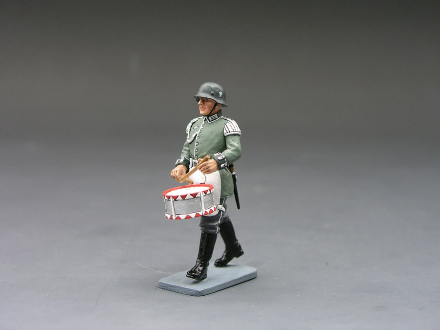 King & Country WW2 LAH 066 Wehrmacht Drummers (1 of 2)