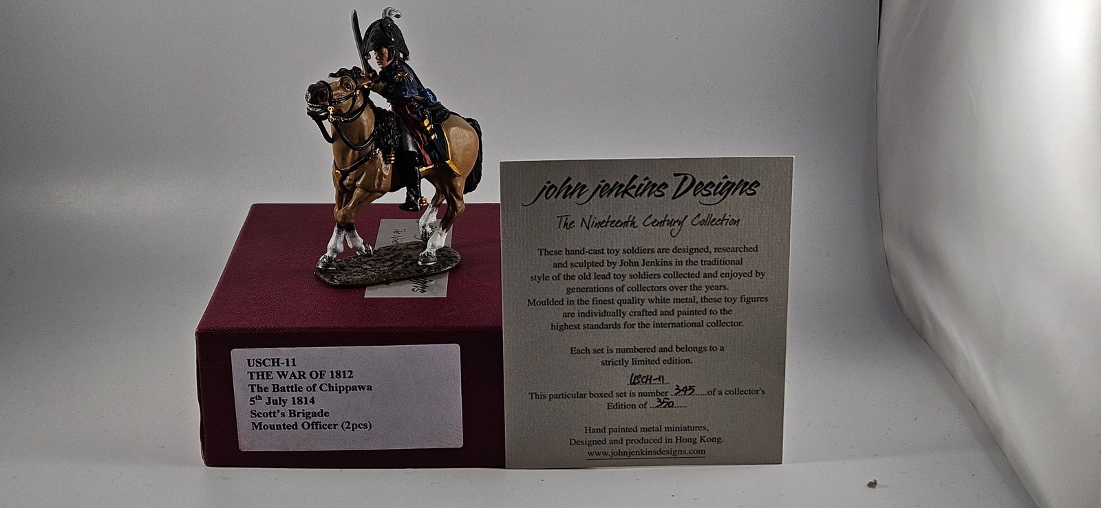 John Jenkins War of 1812 Scott's Brigade Officer (1 of 3)