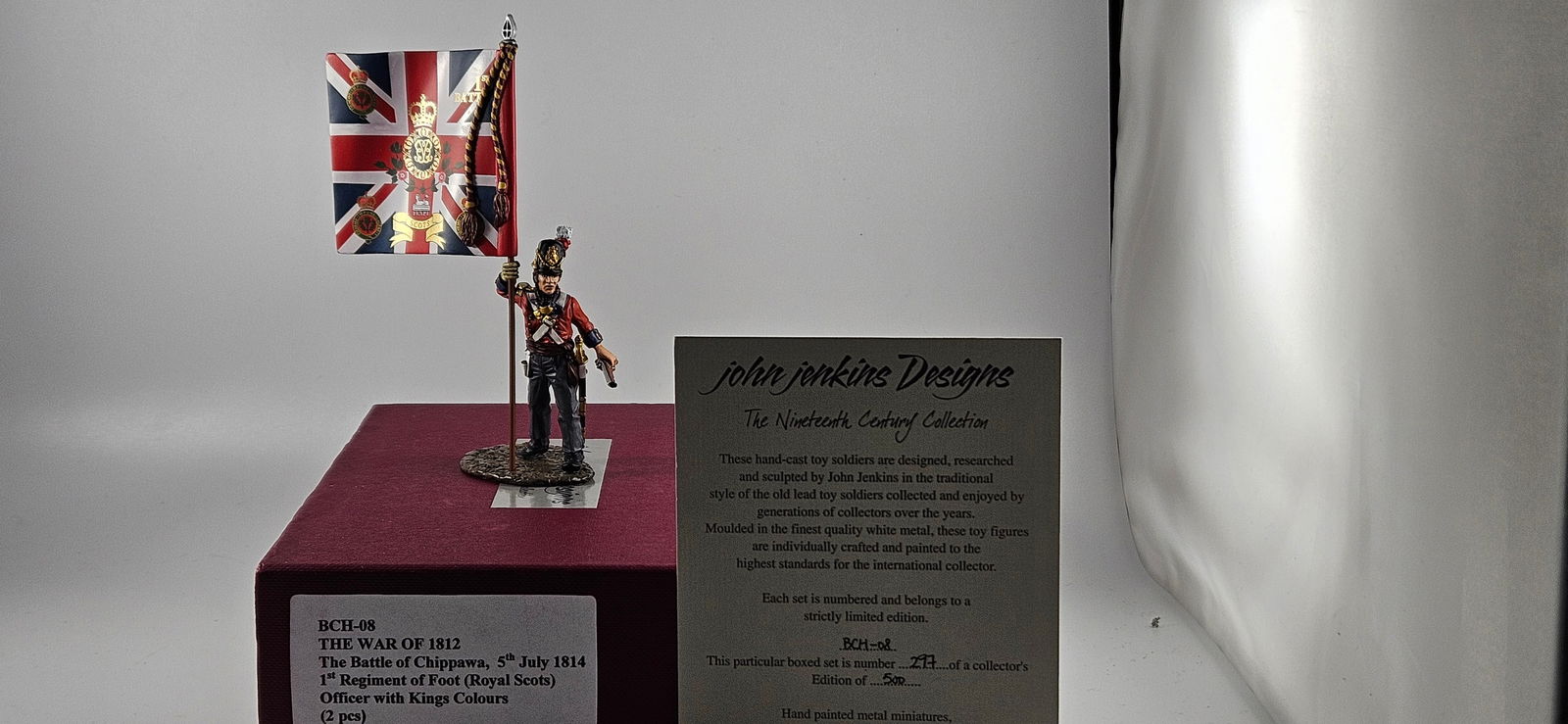 John Jenkins War of 1812 British Flagbearer (1 of 3)