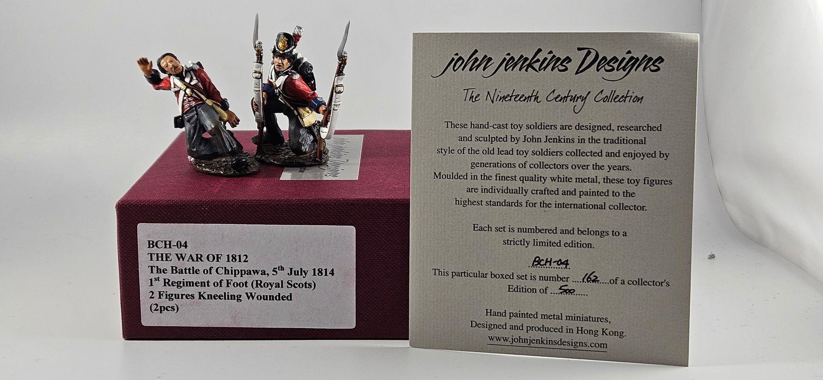 John Jenkins War of 1812 British Wounded (1 of 3)