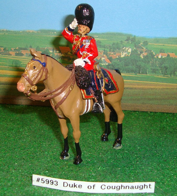 Britains Set # 5993 Duke of Coughnaught: with original box. 1 piece.