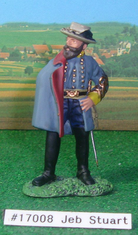 Britains Set # 17008 Jeb Stuart: with original box.1 piece.