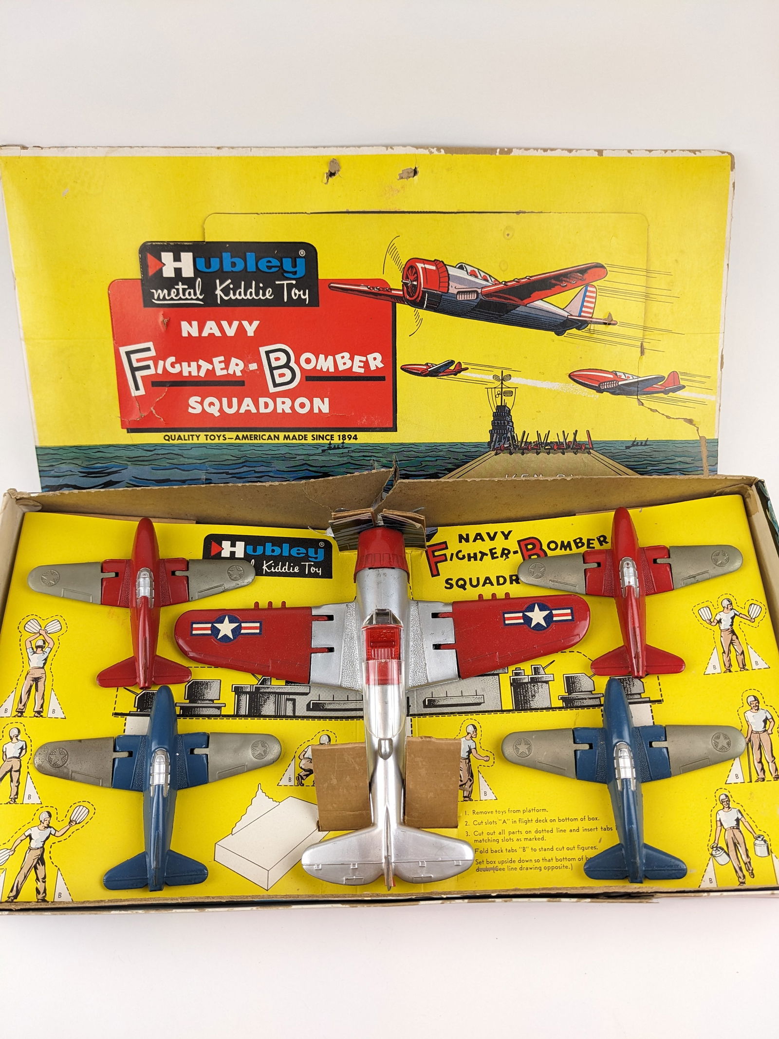 Hubley Navy Fighter Bomber Set (1 of 1)