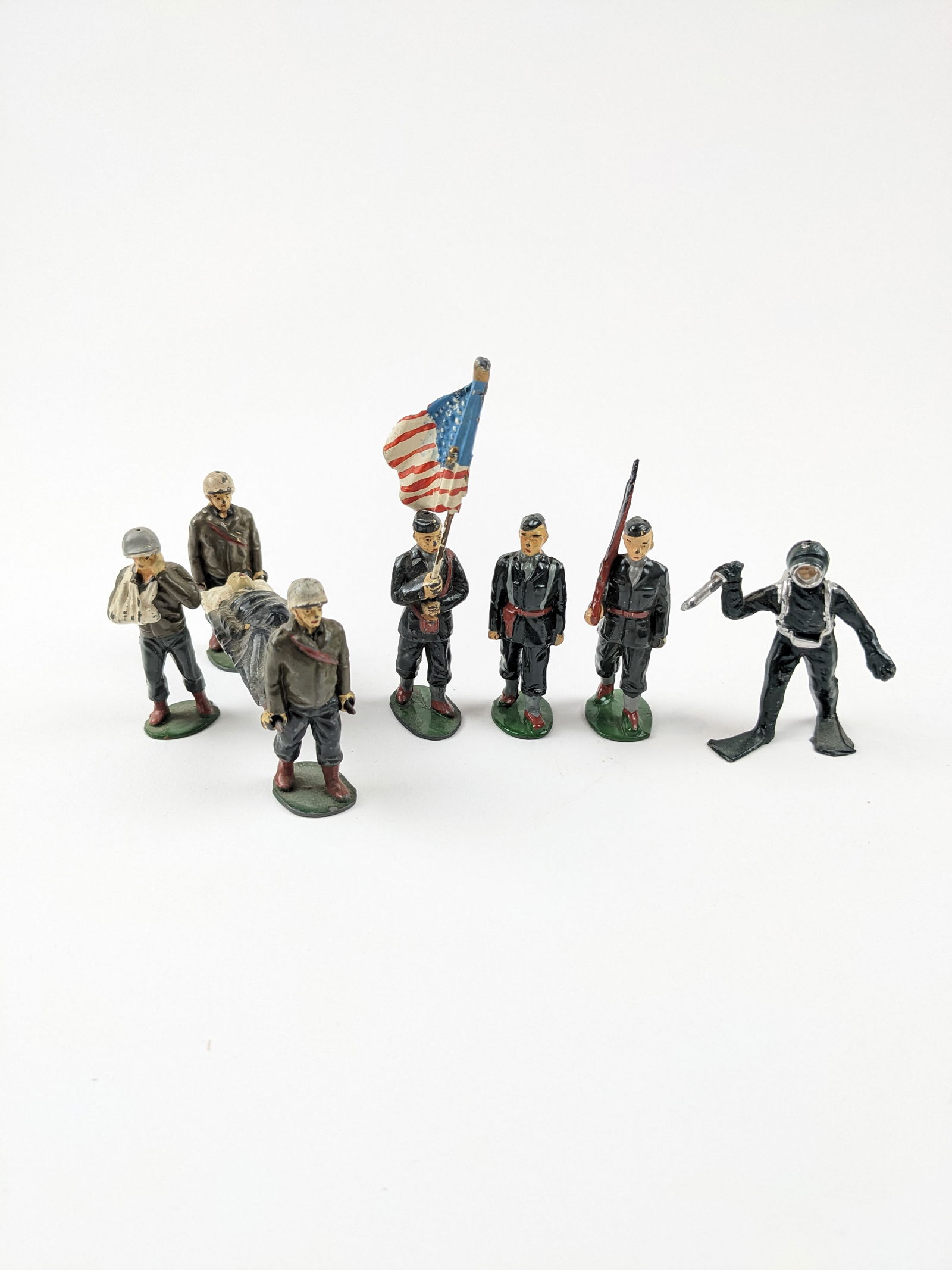 Timpo WWII G.I.'s Stretcher Team &Others (1 of 1)