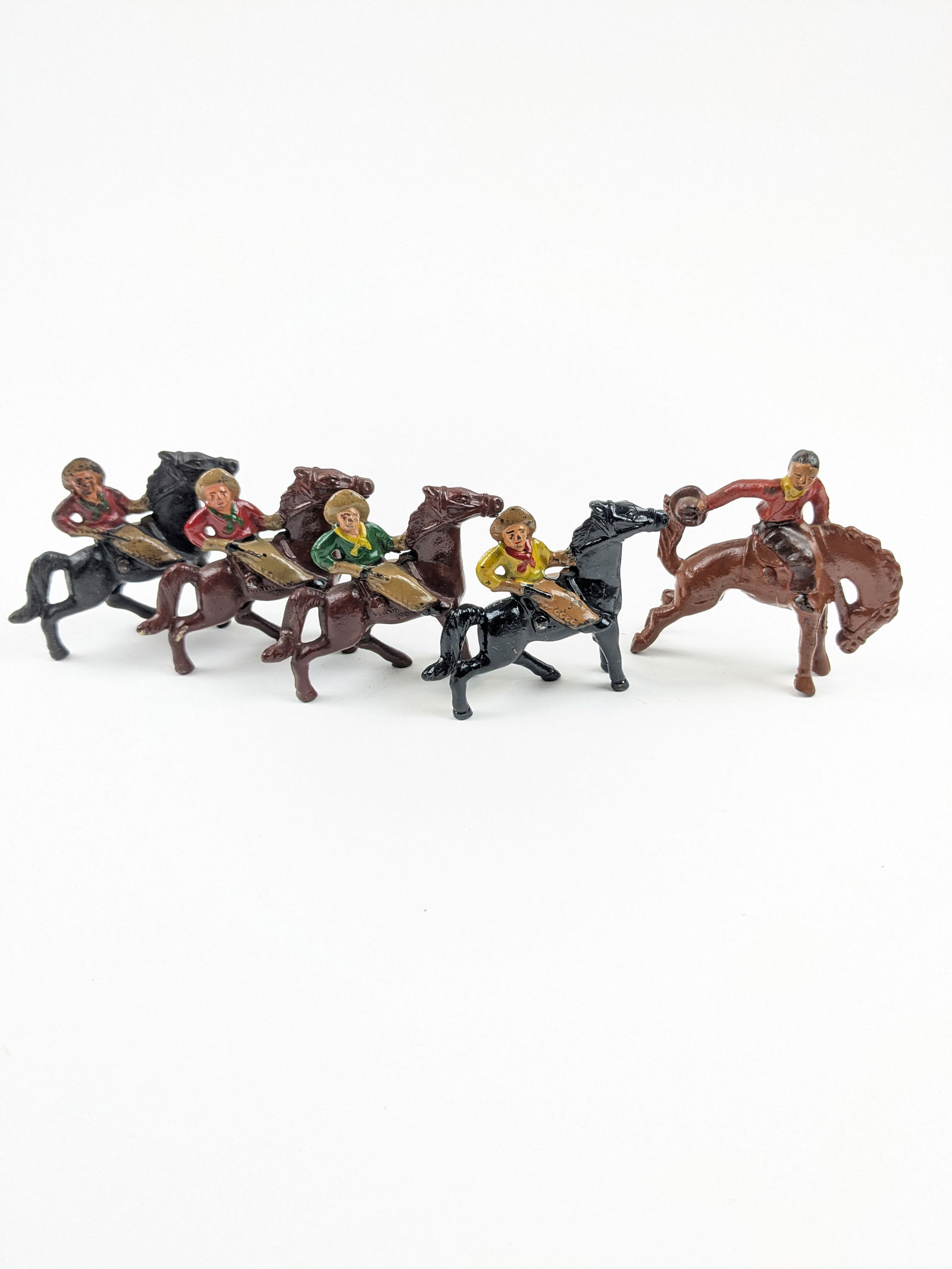 Grey Iron Mounted Cowboys (1 of 1)