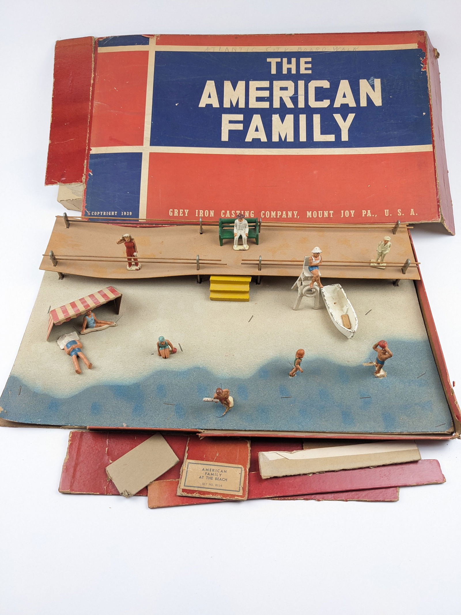 Grey Iron American At The Beach (1 of 2)