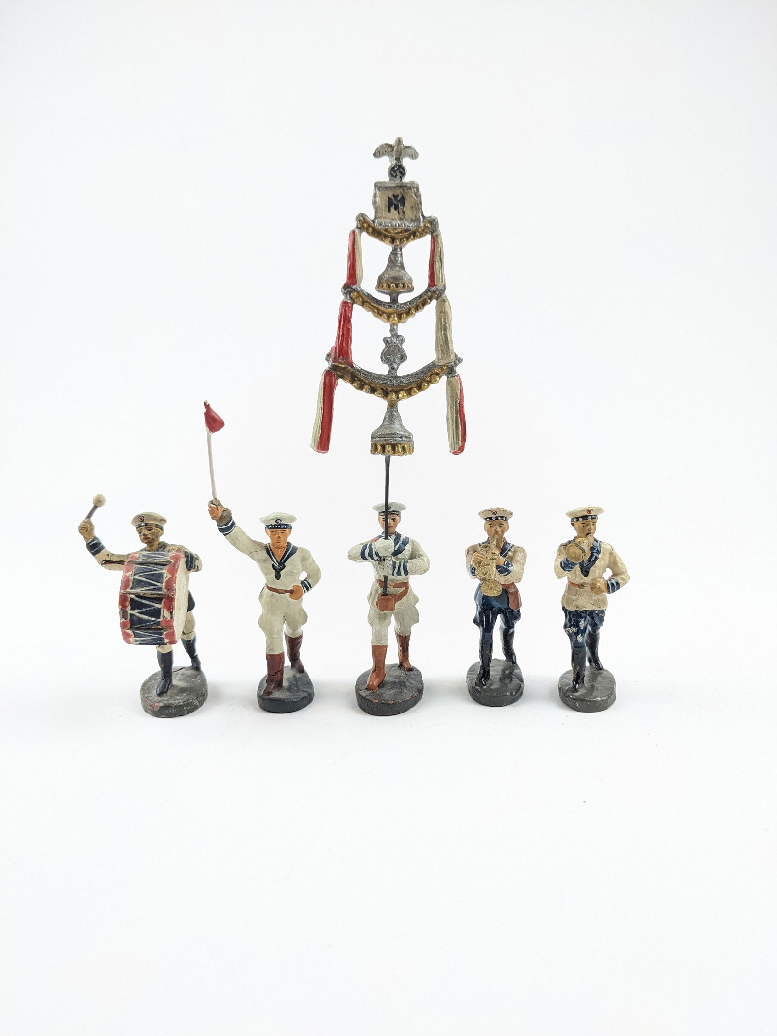 Elastolin German Navy Band Members (1 of 1)