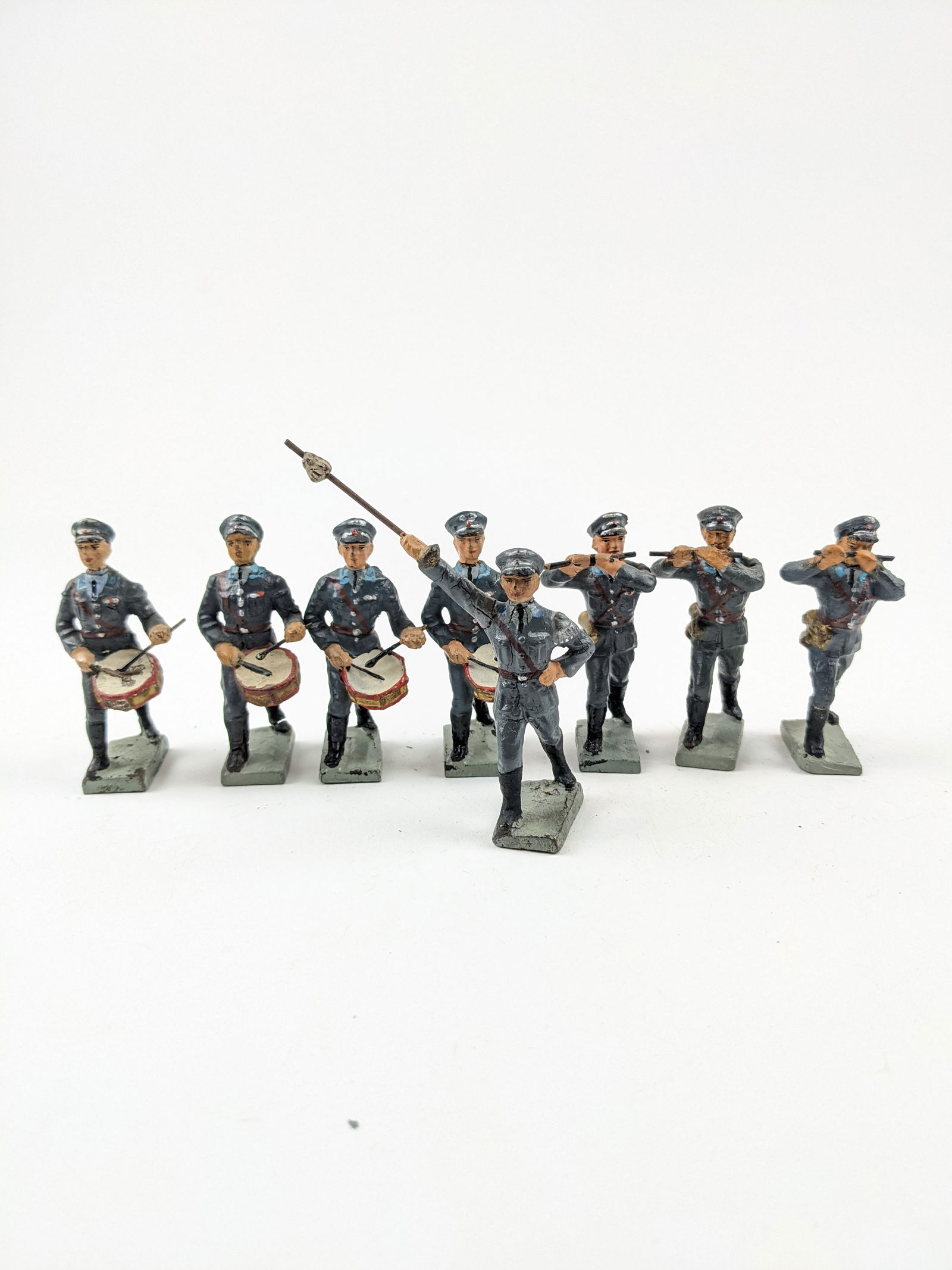 Lineol Luftwaffe Fife & Drum 7cm (1 of 1)