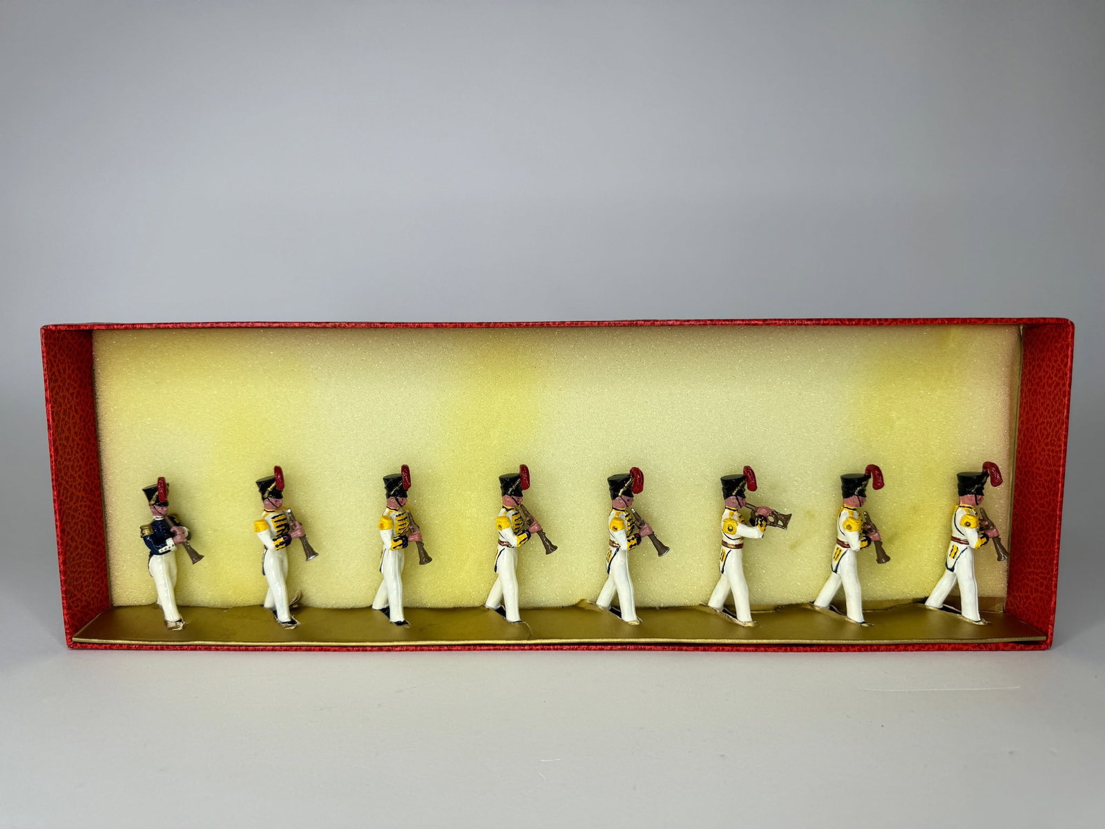 Figurine Marlborough 1/32 Madras Artillery Band 40 Musiciens - Plomb Peint Collection