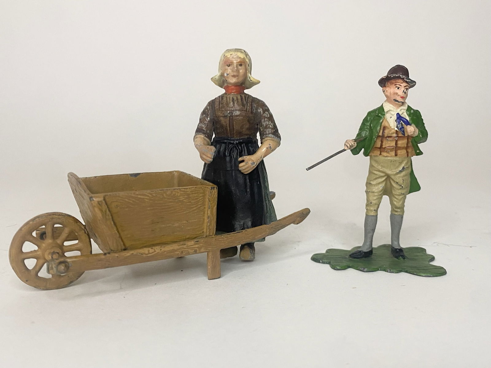 Heyde Dickensian Gentleman and Dutch Girl (1 of 1)