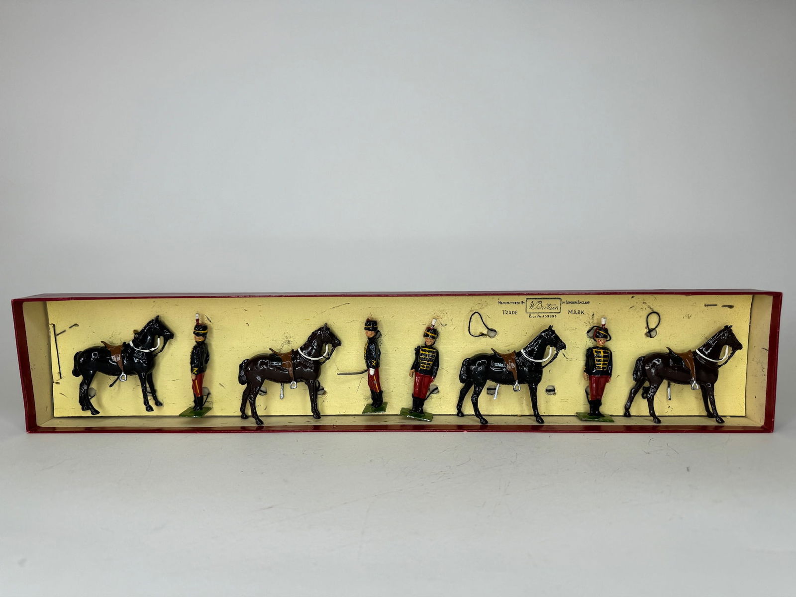 Britians No 182 11th Hussars Mounted and (1 of 2)