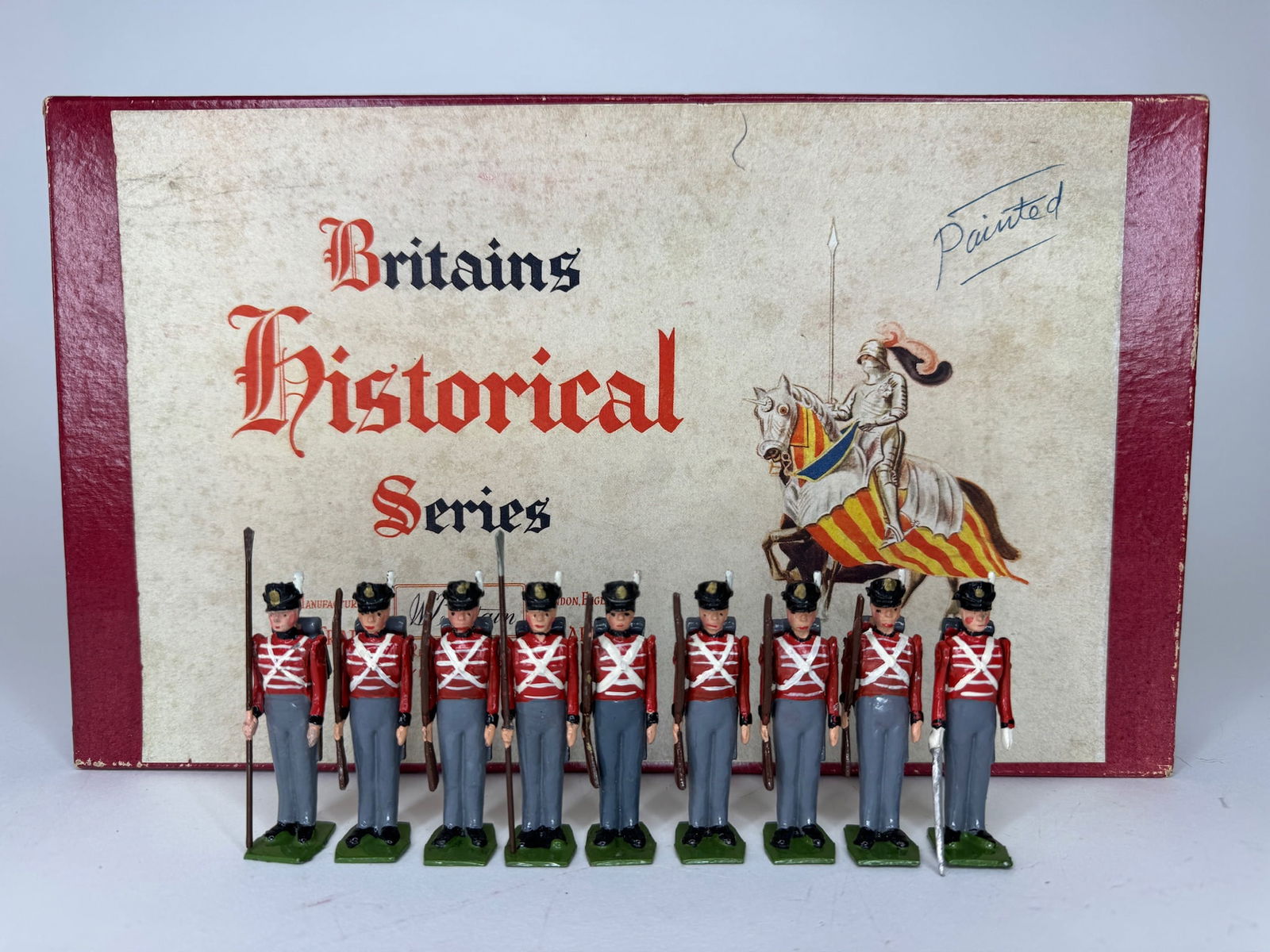 Britains No 1518 Line Infantry with Muskets (1 of 1)