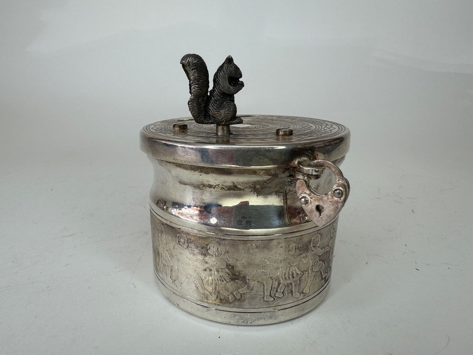 Musical Squirrel Silver Bank (1 of 2)