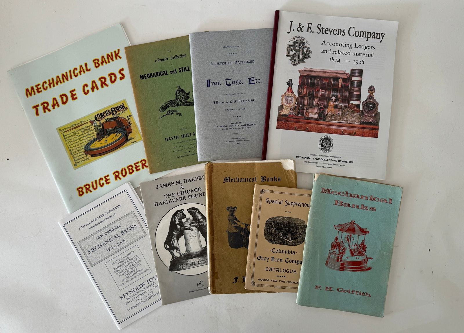 Original Mechanical Bank Books (1 of 1)