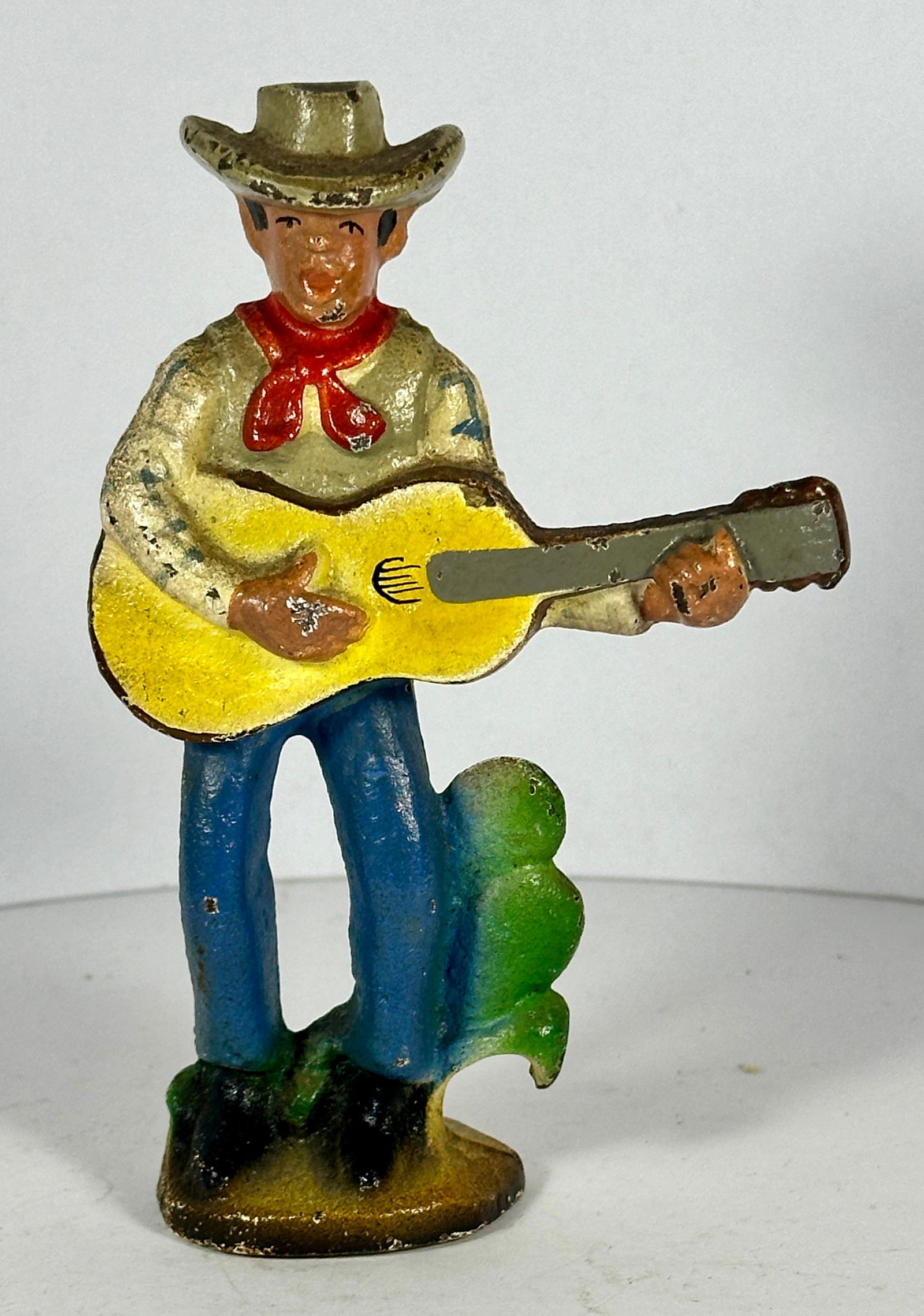 Cowboy with Guitar Cast Iron Bottle Opener (1 of 1)